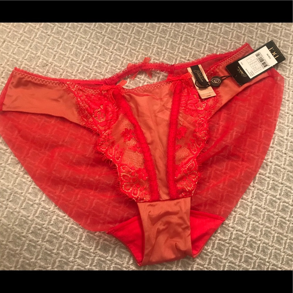 NWT Dita Von Teese lingerie red bottoms